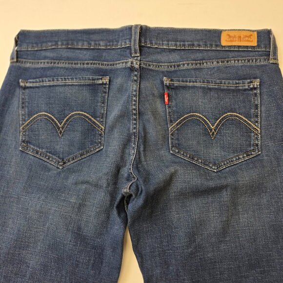 Levi 524 Too‎ Superlow Medium Wash 13M Jeans Denim - Picture 3 of 9